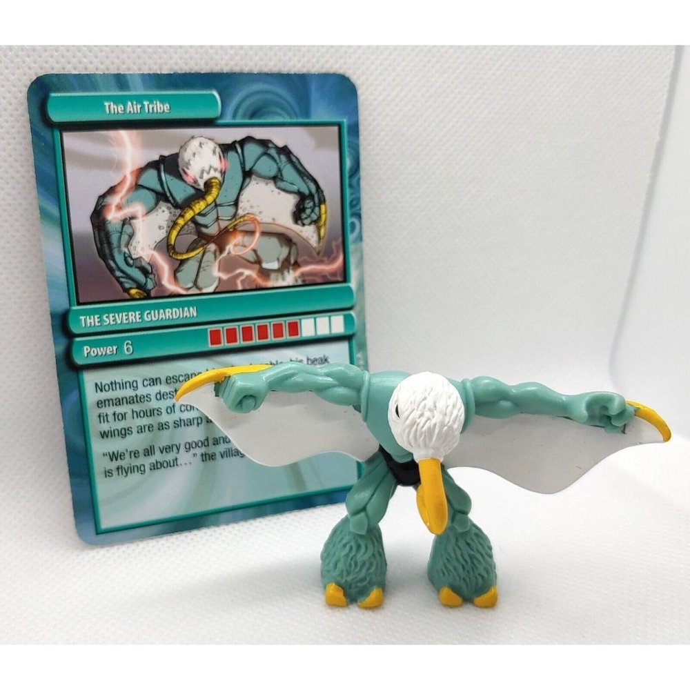 Gormiti Air Tribe: The Severe Guardian - 2.5in Action Mini Figure w/ Card